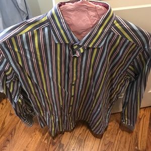 Robert Graham striped button down